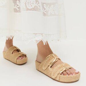 LOEFFLER RANDALL Nico Natural Two−Band Sandal